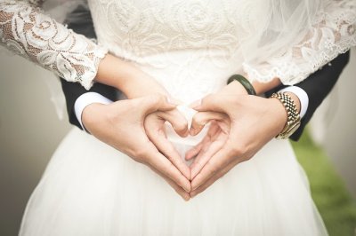 Hochzeit mit Herz
